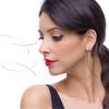 Bluelans Earrings Long Earrings Elegant Shape Fish Handmade Drop Dangle Women's Jewelry