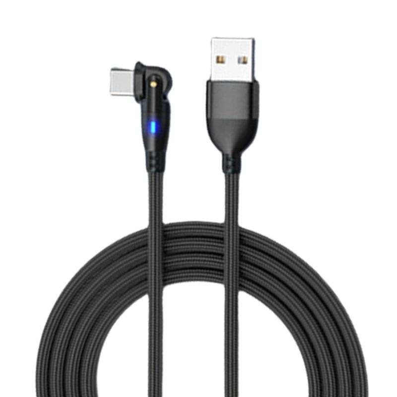Nylon Braided Quick Charging USB to Type C Charging Data Cable with Fast Speed Transfer for Gaming Devices