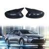 Fit For Toyota Corolla       Rearview Side Mirror Trim Cover Shell Sticker Car Styling Accessories Auto Part