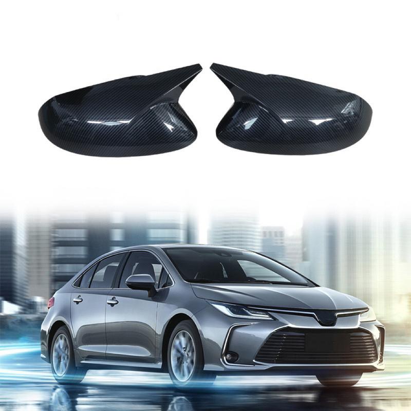 Fit For Toyota Corolla       Rearview Side Mirror Trim Cover Shell Sticker Car Styling Accessories Auto Part