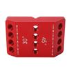 Drill Hole Guide Jig 30 45 90 Degree Angle 4 Sizes Woodworking Locator Building Supplies