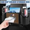 1 шт. Органайзер для автомобіля Задній тримач з дренажем Коробка для зберігання з підвіскою У сумку для автомобіля Для акуратного зберігання З тримачем для телефону, серветок, склянки Для M