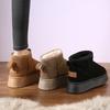 New Classic Thickened Fluff Women's Snow Boots Comfortable Warm Ankle Boots Women Winter Ladies Shoes Chunky Botas Mujer