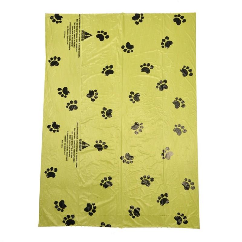 Dog Poop Bags Waterproof Dog Waste Bags Doggie Cat Puppy Outdoor Walk Home Clean Refill Garbage Bag Pet Supplies 15 Bags/Roll