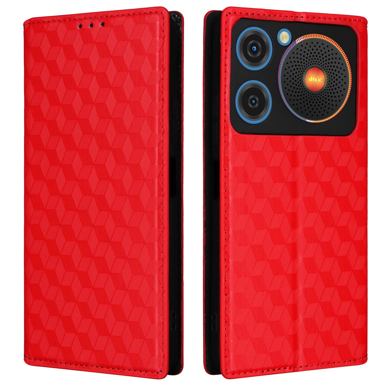 

Для ZTE nubia Music Кошелек Чехол Ромбовидный Тисненый Кожаный Чехол для Телефона A