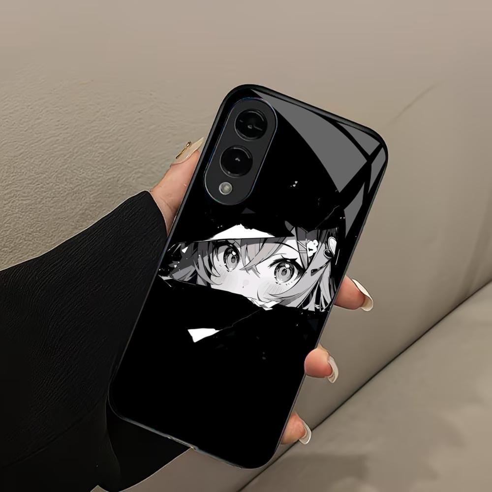 

Cartoon Exquisite High-end PhoneCase Glass TPU PhoneCase for Samsung Galaxy S26 S25 S24 S23 S22 S21 FE,Ultra,Plus Dropresistant GalaxyS25