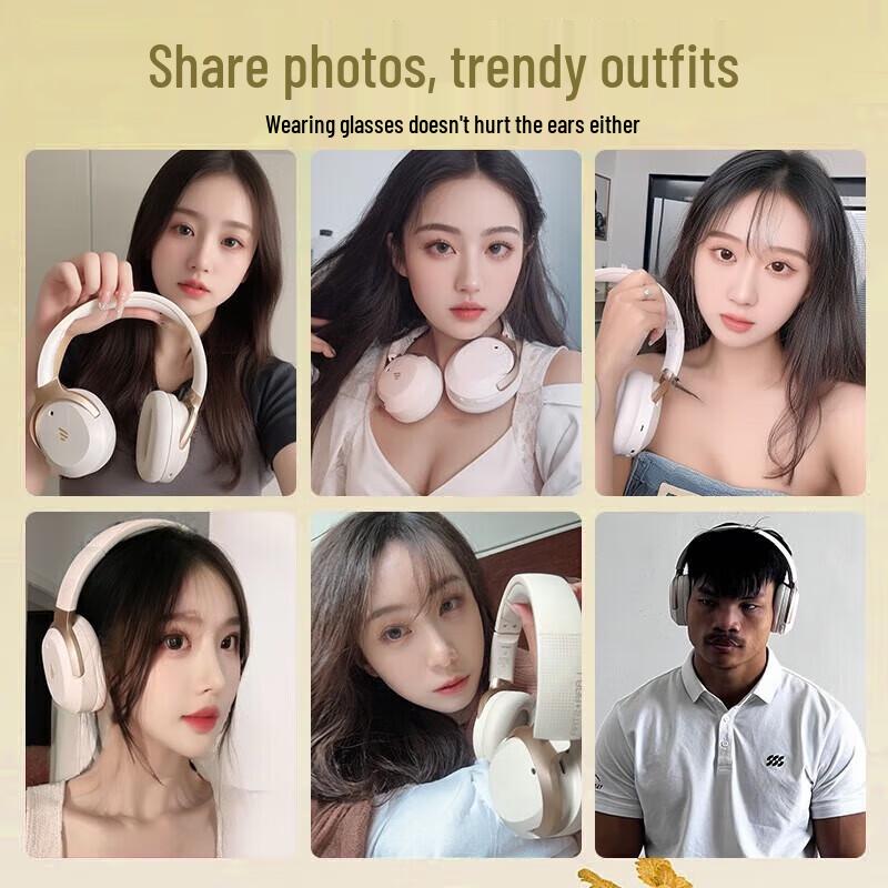 EDIFIER LS820NB Pro Wireless ANC Over-Ear Headphones with Spatial Audio