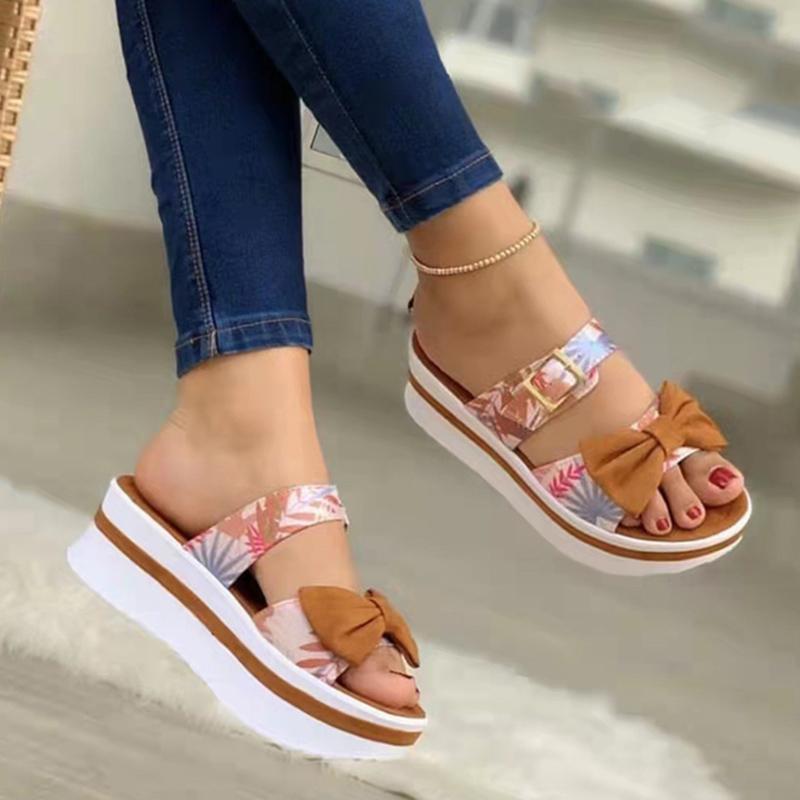 Summer Fashion Sandals Women Shoes Peep Toe Women 'S Shoes Soft Shoes Women Retro Wedge Sandals Indoor Outdoor Plus Size Shoes