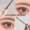 Novo Waterproof Sweatproof Long-Lasting Eyeliner - No Smudge, Ultra-Fine Tip for Students & Beginners, Ideal for Inner Corner Highlighting