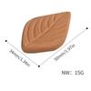 10Pcs Smoke Humidifier Sugar Saver Softener Leaf Clay Hydrostone Terracotta Humidifying Stone Brown Sugar Keeper