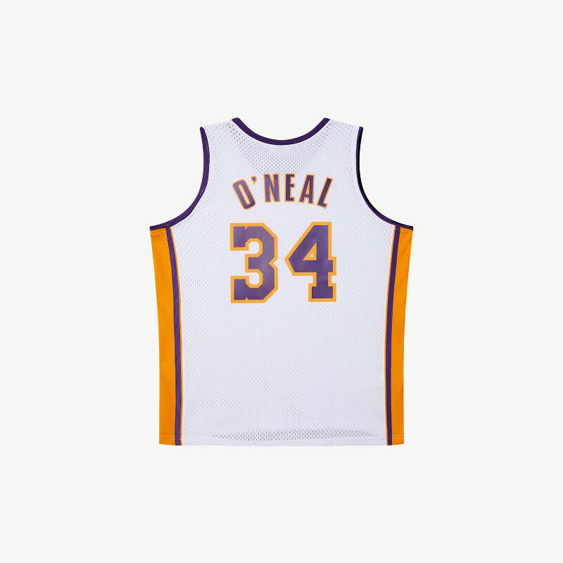 NBA Official Mitchell & Ness Lakers Basketball Jersey