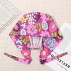 Adjustable HeadCover With Sweatband Men Women Bouffant Hat Pure Colour Cotton Hats Surgical Scrub Cap