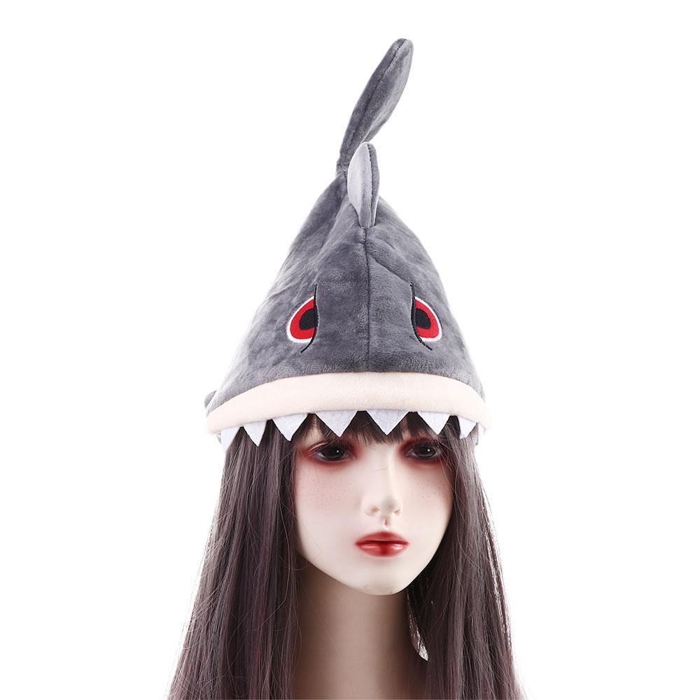 

Halloween Costume Winter Warm For Men Women Birthday Gift Animal Hat Shark Cap Cosplay Shark Hat Performance Hat Shark Hat