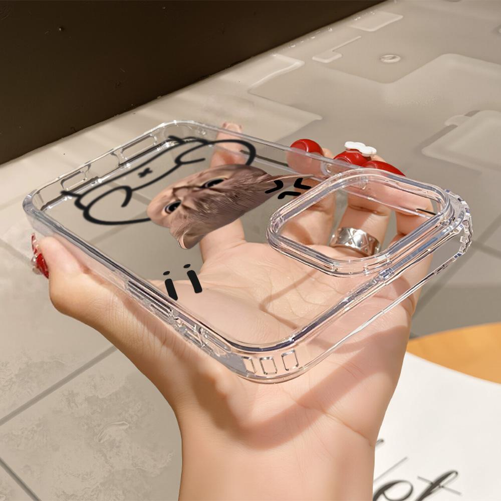 Acrylic Phone Case for iPhone 11 12 13 14 Pro 12 14 16 Pro Max for Samsung A16 A36 A56 S24 FE High-quality Painted Anti-fall Mobile Phone Case