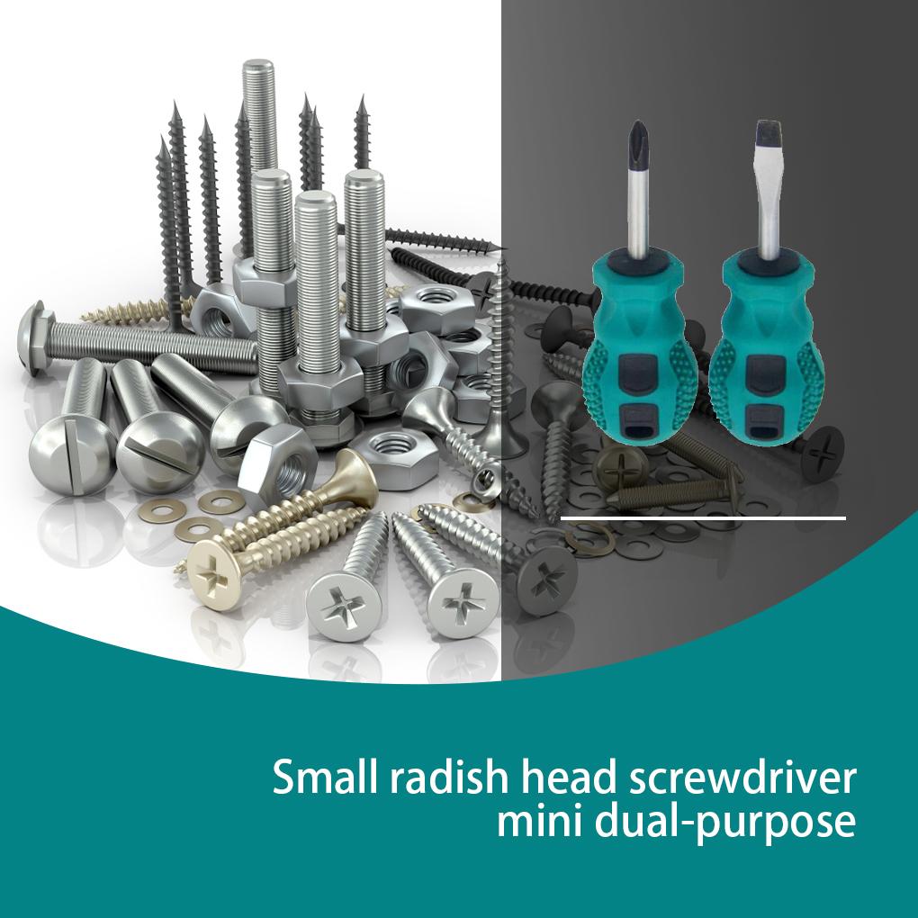 Professional Shank Combination Rubber Hardware Hand Tools Slotted Mini Precision Screwdriver Screw Driver Repair