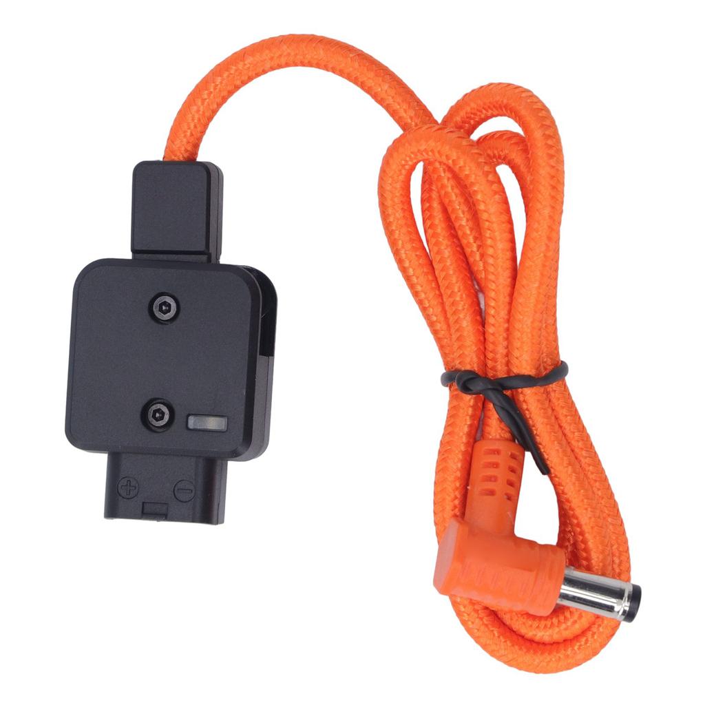 D Tap To DC Power Cable 5.5x2.5mm for Camera Monitor Fill Light 60cm Power Cable with Anti Reverse Insertion Indicator