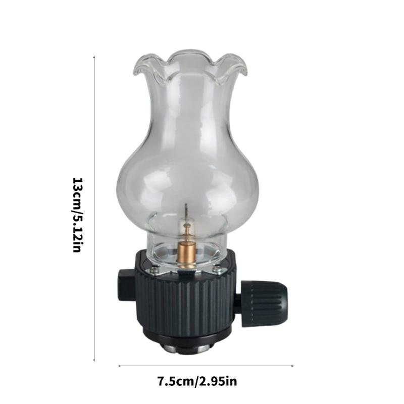 Portable Camping Night Light With Adjustable Brightness Outdoor Tent Gas Lamp For Tents And Hiking Easy to Use