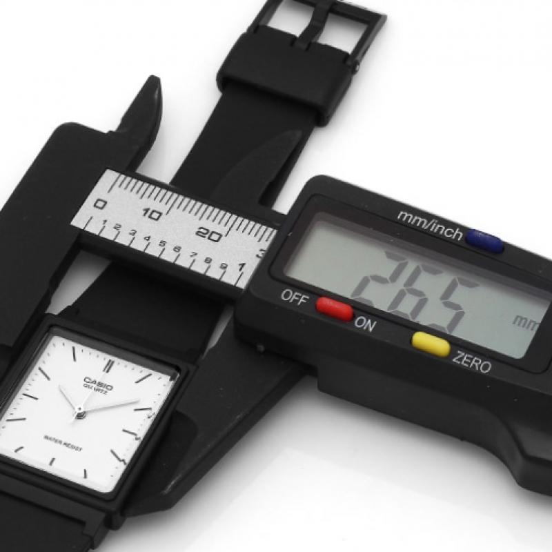 Casio Mq 27 7edf  Mq 27 7e  Analog Square Sat Student Urethane Watch