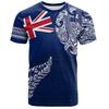 3D New Zealand Maori Aotearoa Silver Fern Symbols Tattoo Print T Shirt For Men NZ Waitangi Day Graphic T-shirts Tees Top Clothes