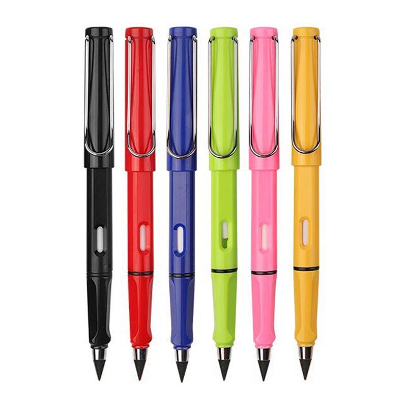 Black Tech Eternal Pencil: No Sharpening, No Ink, Break-Resistant Lead, Posture-Correcting Drawing Tool