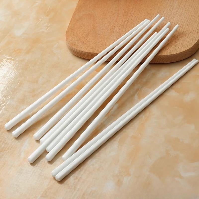 Ru Han Simple Gold Bone China Chopsticks Set