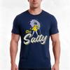Stay Salty Girl Worn Out Tshirt Summer Casual Cotton Tee Oversized Streetwear Tops Vintage Graphic Print Unisex Unisex Unisex