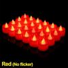 6 Piece Set Candles LED Candle Light Color Battery Powered Flameless Cup Simulation Wedding Birthday Party Home Lighting Lights