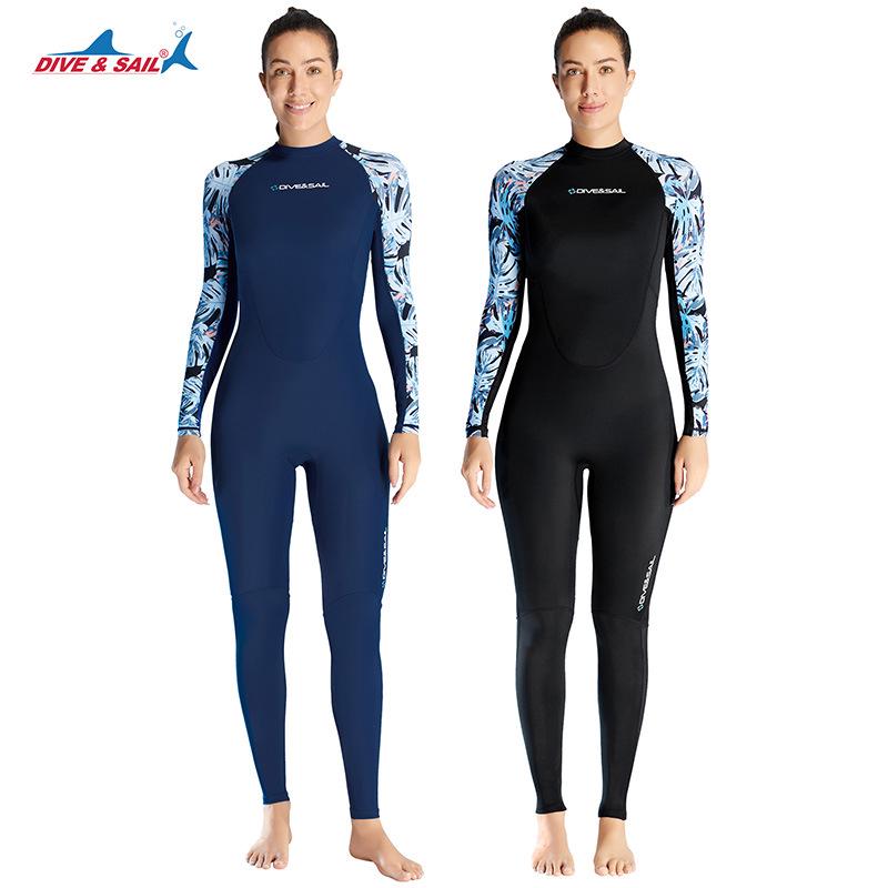 Breathable Long-Sleeve Sun Protection Wetsuit: Quick-Dry Diving, Snorkeling, Surfing, Swimming Suit