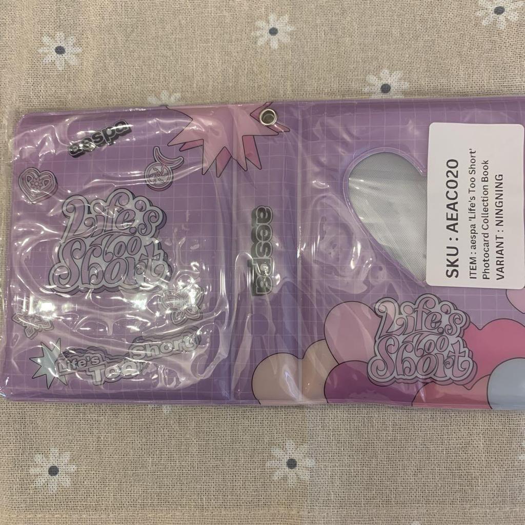 [USED] aespa Collect Book Life's Too Short Ninnin