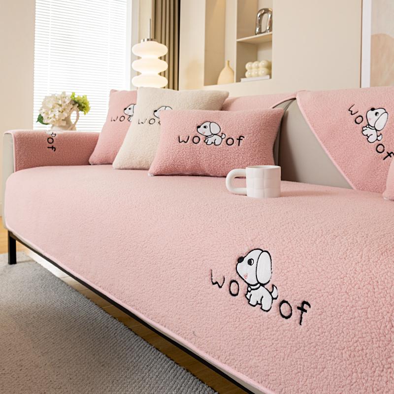 

Sherpa sofa cover, dog friendly, pet favorite, plush and soft, thick plush sofa cover, plush non slip sofa cover, furniture cove Backrest70X70cm