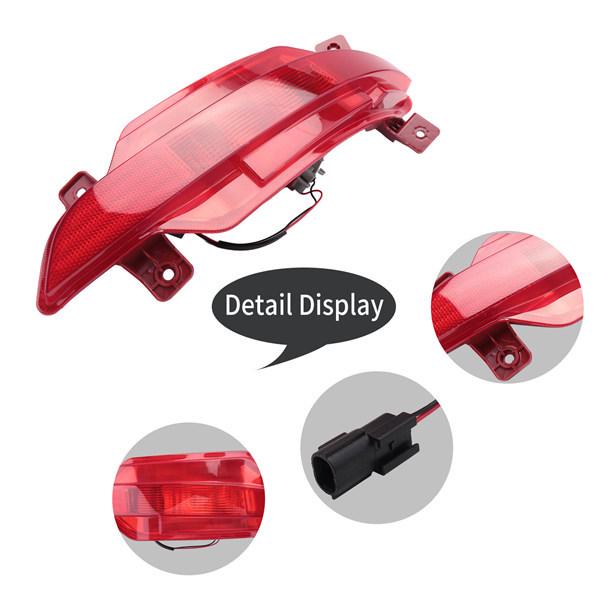 Pair 605000282AA and 605000283AA lights fit rear fog light assembly for Chery Tiggo.