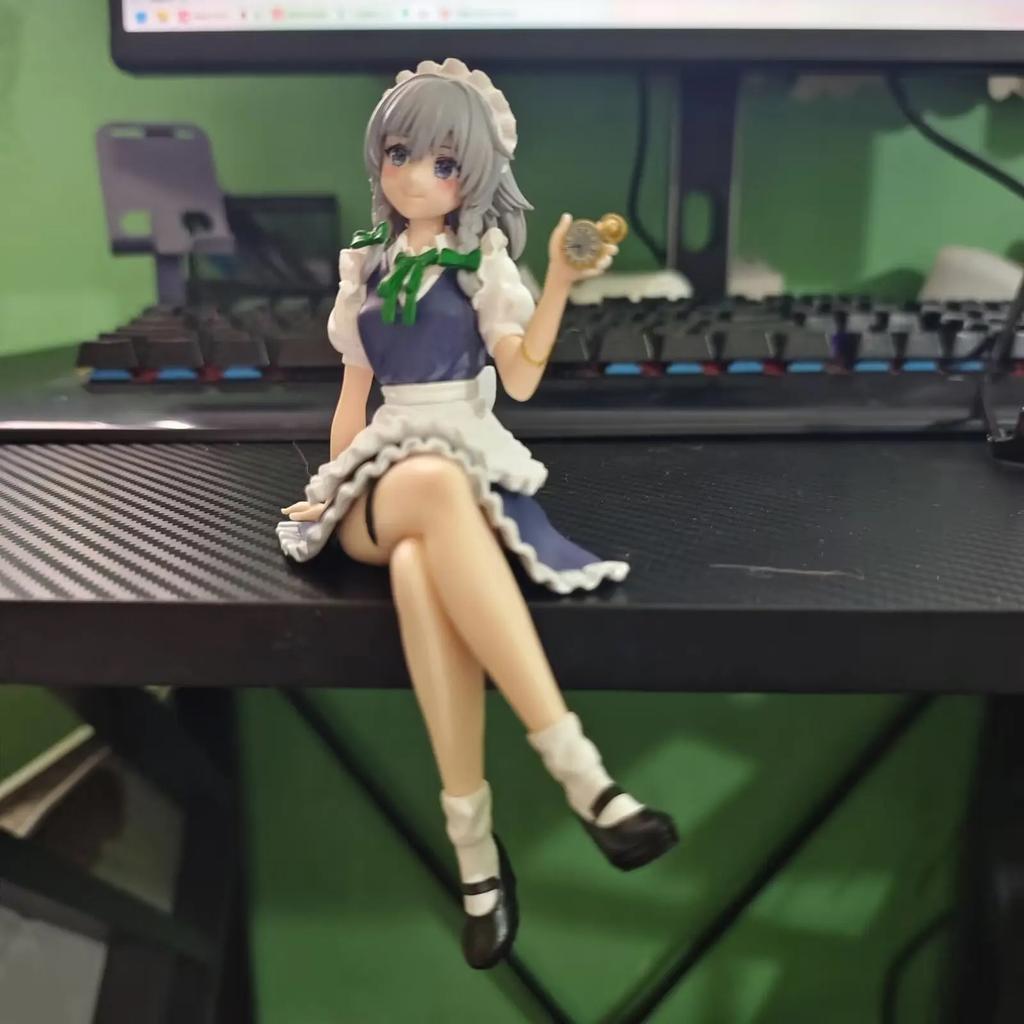 TouHou Project Izayoi Sakuya Anime Doll Action Figure Collection figures For Friend Gift PVC toys