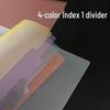 Loose-Leaf Binder Dividers: A4, B5, A5 Plastic Index Pages with 26, 20, or 30 Holes