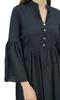Bimba Women Designer Short Boho Dress With Gathers On Waist & Ruffle Sleeves