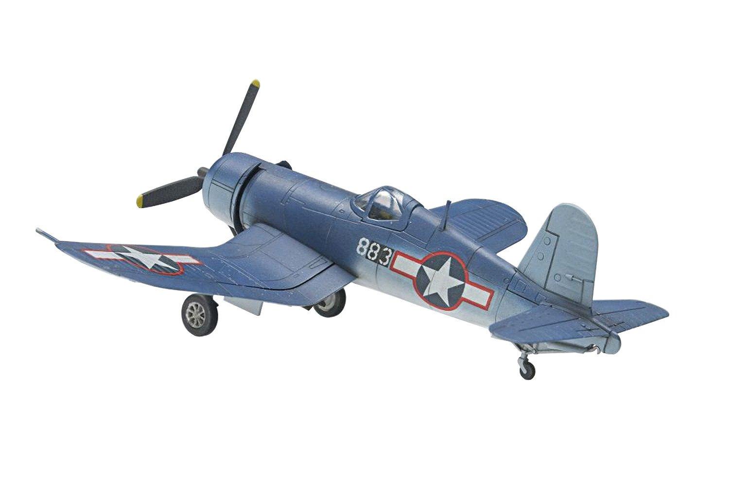 AFV Club 1/144 US Navy Vought F4U Corsair Carrier-Based Fighter (2 Aircraft) Plastic Model Kit AR14406