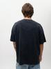 Jigga Wear Mini Crown Men's Oversized Short Sleeve T-Shirt Black Washed L