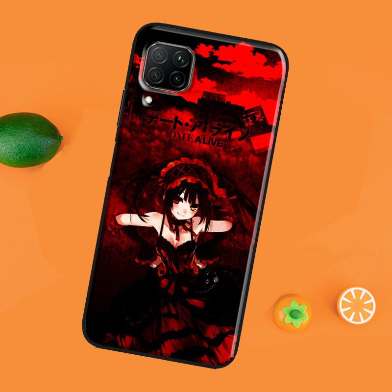 Data A Live Tokisaki Kurumi For Honor 50 Etui 8X 9X 10i Pokrowiec Do Huawei Nova 5T P Smart 2021 P20 P30 P40 Lite Pro