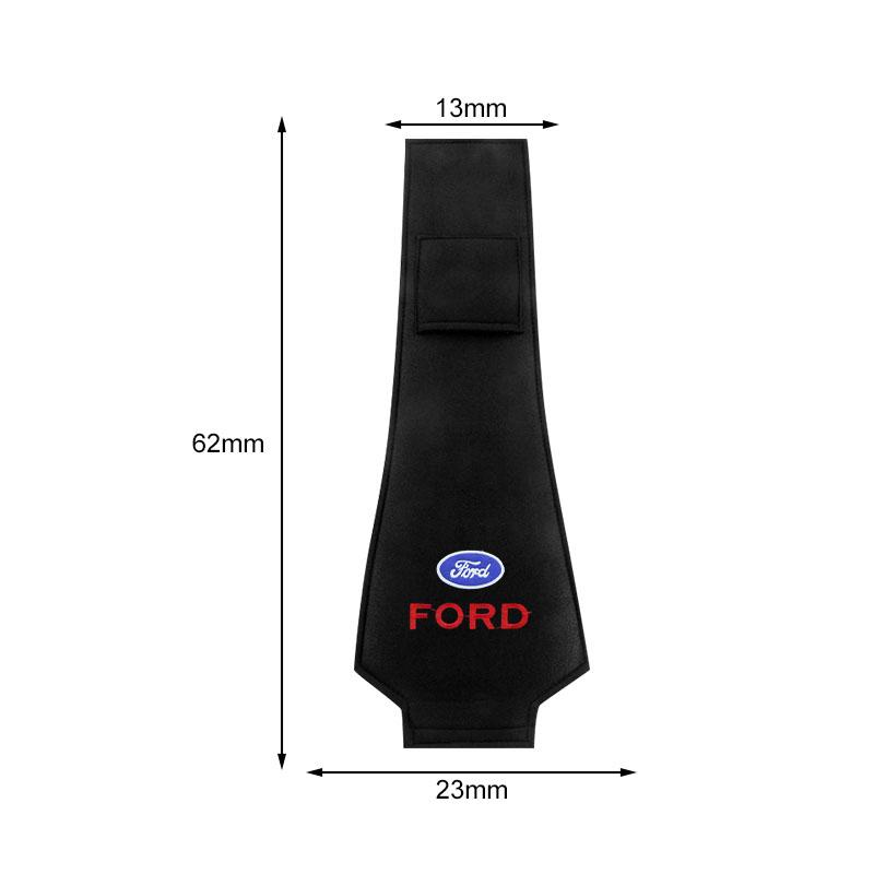 1/2pcs Car Accessories Seat Headrest Protective Covers For Ford Focus Mondeo Kuga Fiesta MK7 Escort Explorer Edge 2 4 MK2 MK4