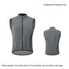 New Arrival Lightweight Cycling Vest Portable Road Bike Zip Jacket for Men Women Windproof Waterproof Running Waistcoat ODM