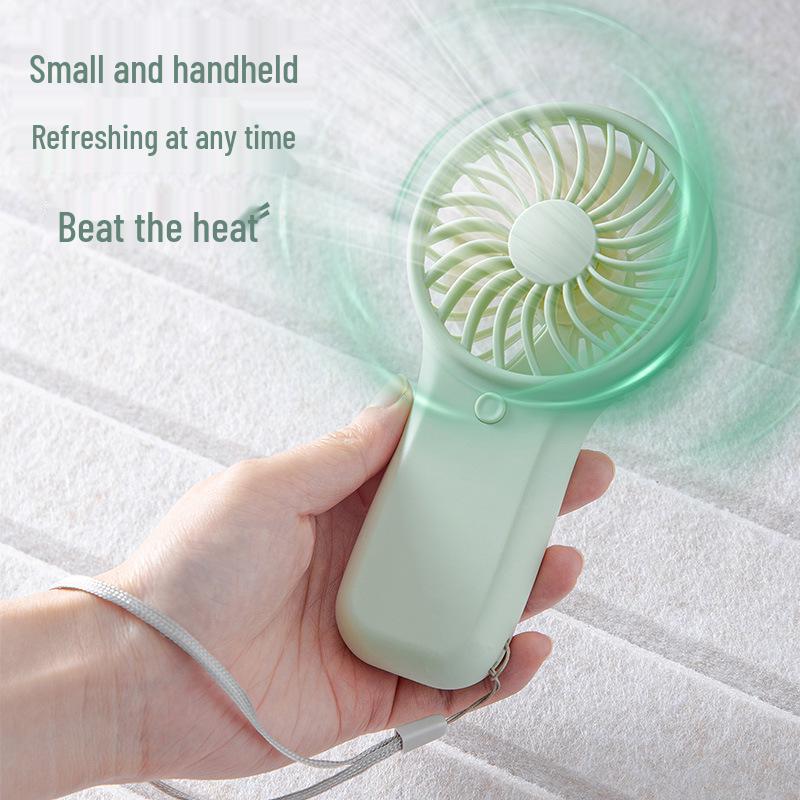 Portable Mini Handheld Fan for Dorm or Outdoors - Ideal Gift