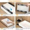 Punch-free Kitchen Pull-out Rack Under Sink Pull-out Basket Cabinet Slide Drawer Storage Box Spice Rack  Kitchen Organizer