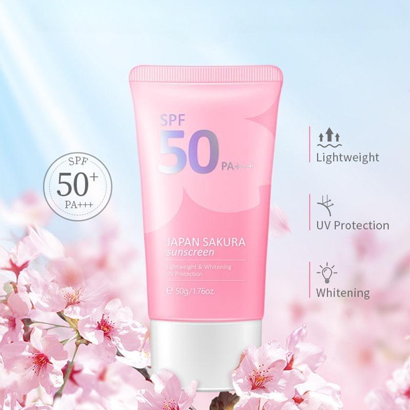 Sunscreen 50g Moisturizing Skin Care Products