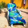 Geometry pattern Beach Towel for Family stuffs friend Gifts Quick-Dry Sand free For Bath Yoga Tourism Beach Camping Swimming GYM