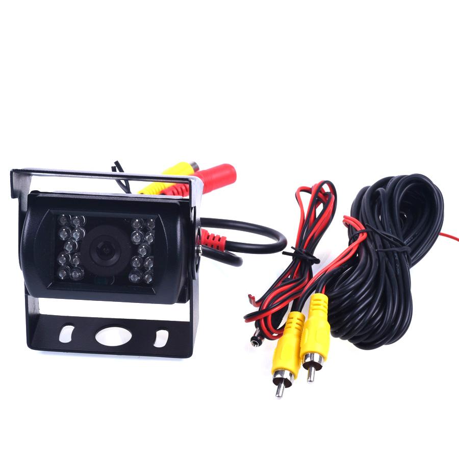 DC 12-24V Bus Truck Parking Camera Monitor Assistance System HD 7 Inch Car Monitors With Rear View Camera RCA Video Cable