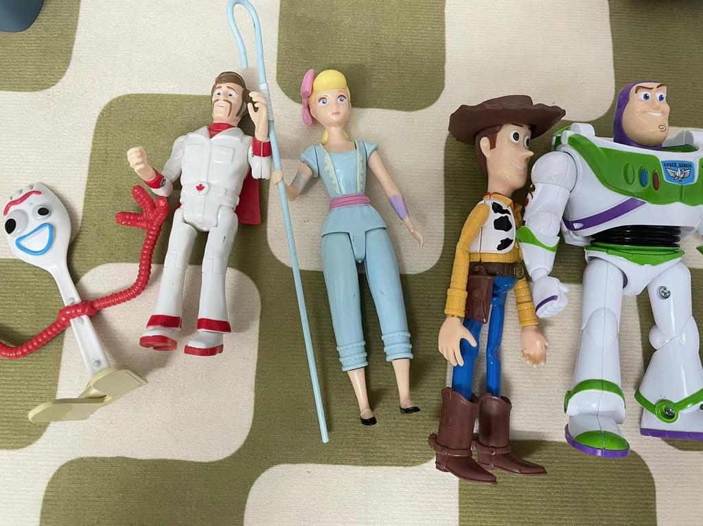 in stock Toy Story Buzz Forked shepherdess Doll Action Figures Anime Decoration Collection Toy Model For Festival Gifts