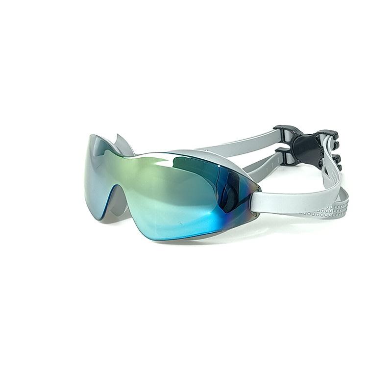 Electroplated Anti-fog Swimming Goggles for Adults, High-definition Waterproof Swimming Glasses, Colorful Diving Goggles, Universal for Men and Women