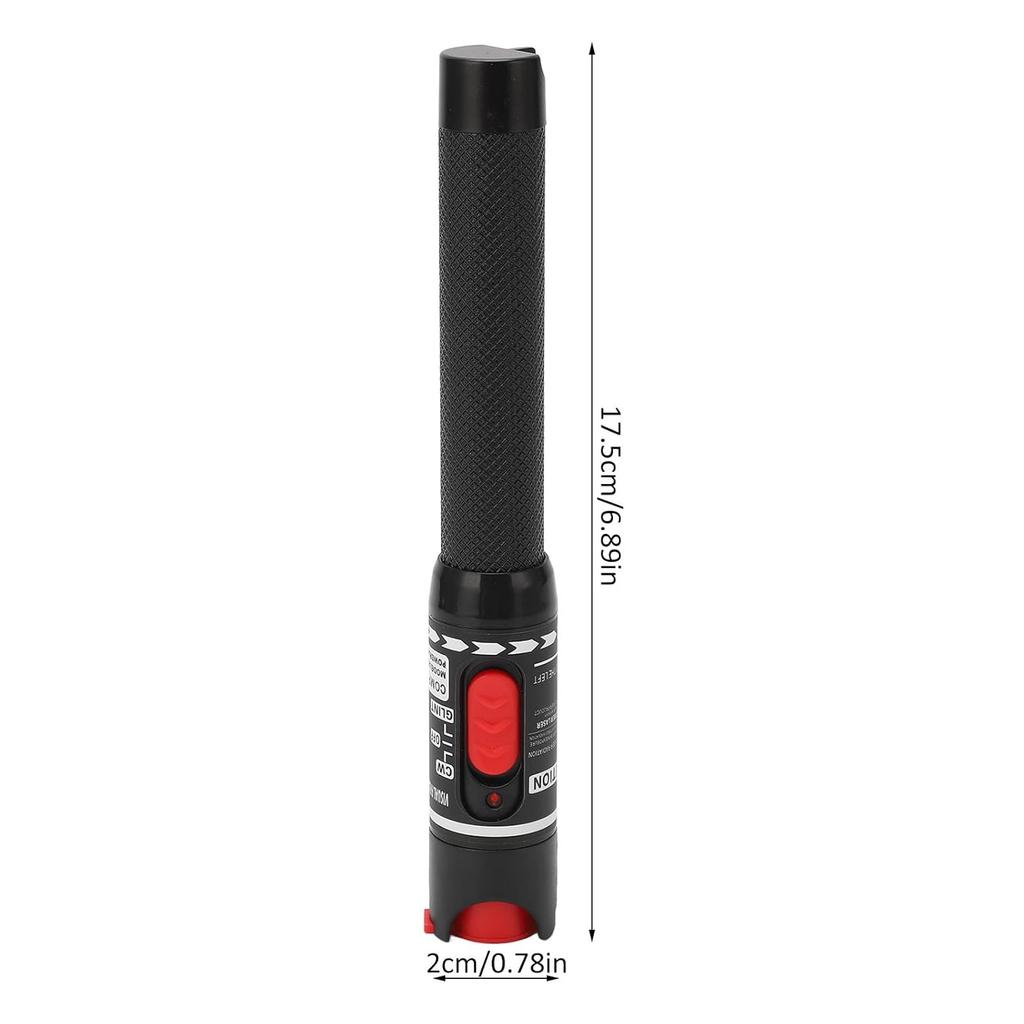 Watris Veiyi 50MW VFL Red Light Pen, 50km Fiber Network Cable Test, Visual Fault Locator, Pen Type Non Contact Connection Red Light Cable Equipment
