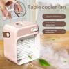 Water Car Air Cooling Fan Wireless Desktop Fan 3 Gear Wind Ventilator