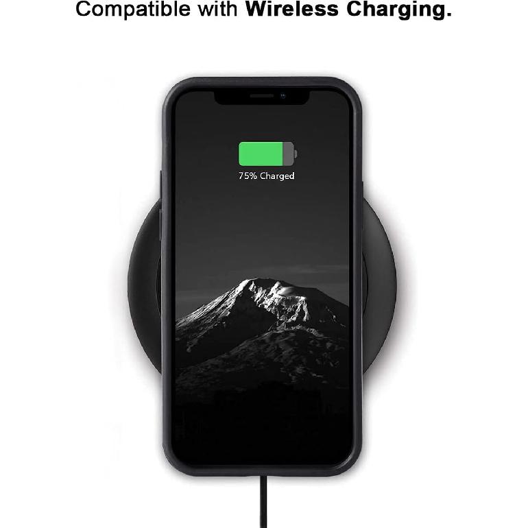 Classy Design Luxury Leather Phone Case for iPhone 13 Non-Slip Grip Full Body Ultra Slim Protective Case (2021,6.1”) (Brown)