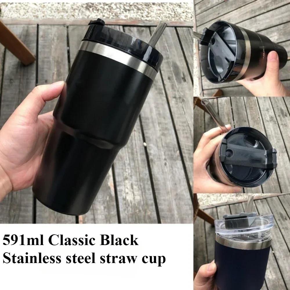20Oz Latest Ice Cup Car Cup 304 Stainless Steel Water Cup Large Capacity Beer Cup Insulation and Cooling